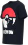Name it KIDS Pokemon T-shirt NKMNABEL met printopdruk zwart Jongens Katoen Ronde hals 158 164 - Thumbnail 3