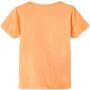 Name it MINI T-shirt NMMADRI SMURF met printopdruk oranje Jongens Stretchkatoen Ronde hals 104 - Thumbnail 2