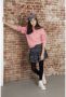 Nobell Roze Trui Kiara Heavy Knit Sweater - Thumbnail 4