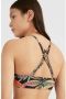 O'Neill crop bikini Tropics zwart geel groen Meisjes Polyester All over print 104 - Thumbnail 5