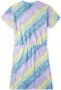 O'Neill tie-dye T-shirtjurk blauw lila geel Meisjes Katoen Ronde hals Tie-dye 152 - Thumbnail 2