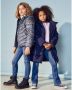 Only KIDS high waist flared jeans KONROYAL stonewashed Blauw Meisjes Stretchdenim 116 - Thumbnail 5