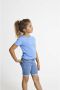 Only KIDS GIRL T-shirt KOGNEW lichtblauw Meisjes Katoen Ronde hals 122 128 - Thumbnail 2