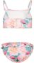 Orange Stars crop bikini met ruches roze turquoise Meisjes Polyester All over print 152-158 - Thumbnail 2
