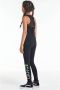 Papillon sportlegging zwart multi Sportbroek Meisjes Katoen Tekst 140 - Thumbnail 3
