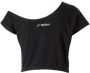 Papillon sportshirt zwart Sport t-shirt Meisjes Viscose Ronde hals 104 - Thumbnail 2