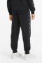 Puma regular fit joggingbroek met logo zwart wit Katoen 116 - Thumbnail 6