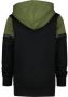Raizzed hoodie Walker met logo zwart army groen - Thumbnail 9
