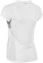 Reece Australia sportshirt Rise wit Sport t-shirt Dames Gerecycled polyester V-hals 128 - Thumbnail 3