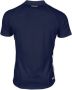 Reece Australia sportshirt Rise donkerblauw wit Sport t-shirt Gerecycled polyester V-hals 140 - Thumbnail 2