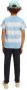 SCOTCH & SODA Jongens Polo's & T-shirts Relaxed Fit Short Sleeved Tie-dye Blauw - Thumbnail 7