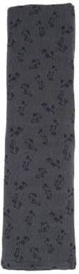 Snoozebaby hydrofiele swaddle 120x120 cm Dark Green Groen All over print