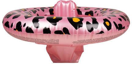 Swim Essentials Baby float Panterprint Opblaasspeelgoed Rosé