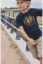 TYGO & vito T-shirt met printopdruk donkerblauw - Thumbnail 3