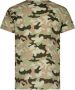 TYGO & vito T-shirt met camouflageprint kaki donkergroen roze Meisjes Stretchkatoen Ronde hals 110 116 - Thumbnail 2