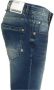 VINGINO skinny jeans APACHE deep dark Blauw Jongens Stretchdenim Effen 134 - Thumbnail 6