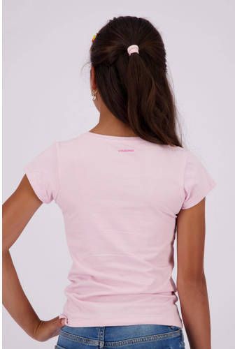 VINGINO T-shirt set van 2 roze Meisjes Stretchkatoen Ronde hals 98 104