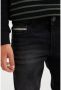 WE Fashion Blue Ridge slim fit jeans black faded Zwart Jongens Stretchdenim 128 - Thumbnail 3