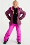 WE Fashion ski-jack roze Skijack Meisjes Polyester Capuchon 110 116 - Thumbnail 1