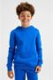 WE Fashion Blue Ridge unisex hoodie kobaltblauw Sweater Effen 110 116 - Thumbnail 3