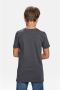WE Fashion regular fit T-shirt Grijs Jongens Katoen V-hals Effen 110 116 - Thumbnail 3