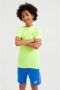 WE Fashion T-shirt geel Jongens Polyester Ronde hals 146 152 - Thumbnail 4