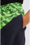 WE Fashion zwemshort limegroen zwart Jongens Gerecycled polyester Meerkleurig 134 140 - Thumbnail 4