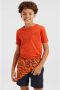 WE Fashion zwemshort oranje zwart Jongens Polyester Meerkleurig 134 140 - Thumbnail 3