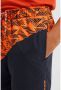 WE Fashion zwemshort oranje zwart Jongens Gerecycled polyester Meerkleurig 110 116 - Thumbnail 4