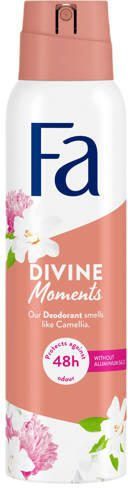 Fa Divine Moments deodorant spray 6 x 150 ml voordeelverpakking