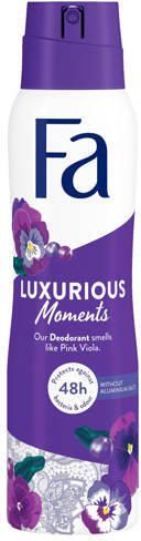 Fa Luxurious Moments deodorant spray 6 x 150 ml voordeelverpakking