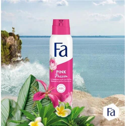 Fa Pink Passion deodorant spray 6 x 150 ml voordeelverpakking - Foto 2
