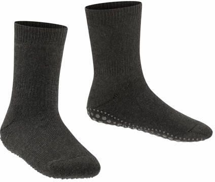 Falke Catpads huissokken met anti-slip noppen antraciet Grijs Katoen 27-30 - Foto 4