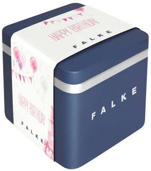 Falke sokken 3 paar grijs melange roze Katoen All over print 23-26 - Foto 5