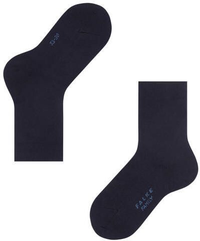 Falke sokken donkerblauw Katoen Effen 19-22 - Foto 2