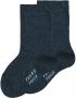 Falke sokken marine Blauw Stretchkatoen 35-38 - Thumbnail 1
