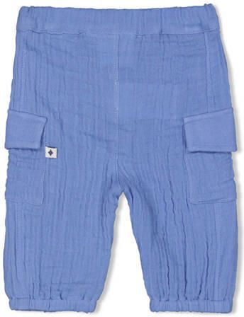 Feetje baby cargobroek Sssiesta blauw Jongens Mousseline Effen - Foto 2