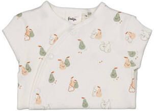 Feetje boxpak Pears offwhite groen oranje Ecru Stretchkatoen Ronde hals - Foto 3