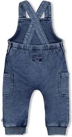Feetje denim tuinbroek Safari Savage medium blue denim Blauw Jongens Jog denim Vierkante hals
