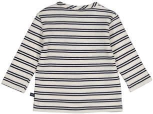 Feetje gestreepte longsleeve Built for Fun marineblauw wit bordeaux Jongens Stretchkatoen Ronde hals - Foto 2