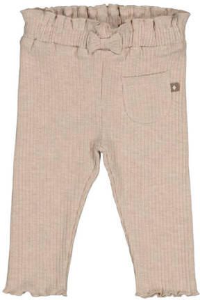 Feetje legging Dress to Impress taupe Bruin Meisjes Katoen-polyester Effen