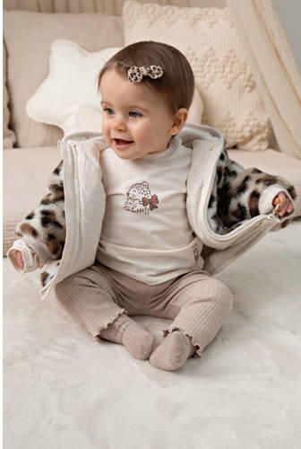 Feetje legging Dress to Impress taupe Bruin Meisjes Katoen-polyester Effen - Foto 3