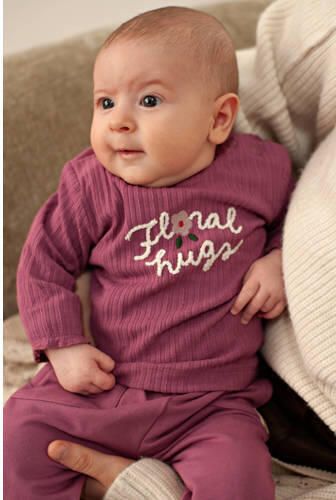 Feetje longsleeve Afternoon Tea fuchsia Roze Meisjes Stretchkatoen Ronde hals - Foto 3