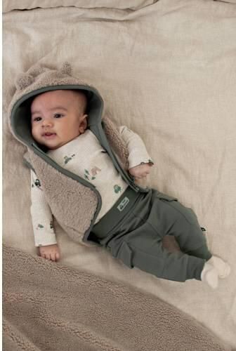 Feetje longsleeve Beep offwhite groen Ecru Jongens Stretchkatoen Ronde hals - Foto 3