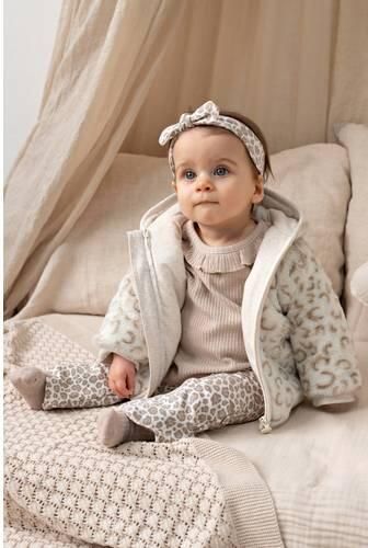 Feetje longsleeve Dress to Impress taupe Bruin Meisjes Katoen-polyester Ronde hals - Foto 3