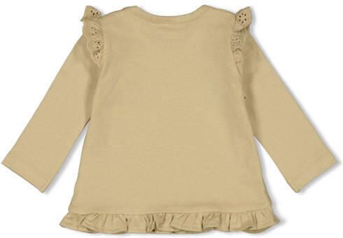 Feetje longsleeve Let Your Dreams Blossom groen Meisjes Katoen Ronde hals