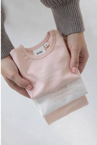 Feetje longsleeve roze Meisjes Katoen Ronde hals All over print - Foto 2