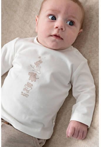 Feetje longsleeve The Cuddle Company ecru Stretchkatoen Ronde hals - Foto 2