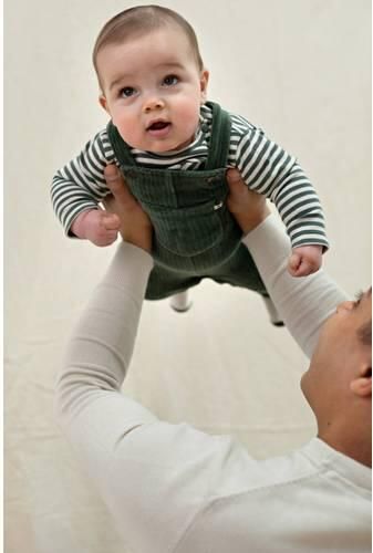 Feetje longsleeve Wiggle and Waddle groen ecru Jongens Katoen-polyester Ronde hals - Foto 2
