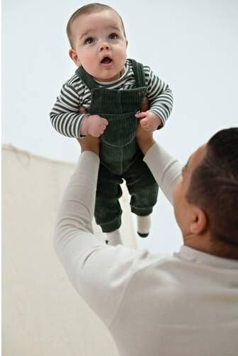 Feetje longsleeve Wiggle and Waddle groen ecru Jongens Katoen-polyester Ronde hals - Foto 3